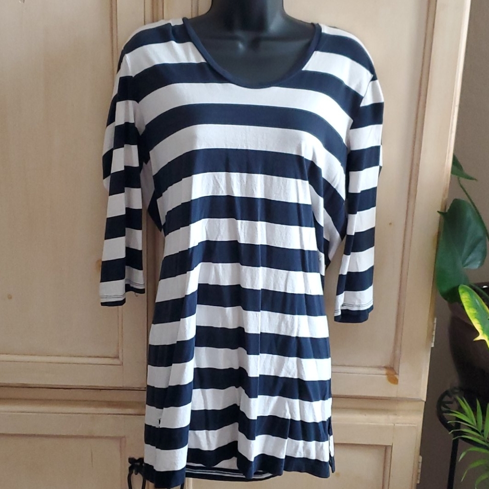 GAP Striped Hooded Tunic